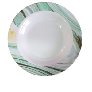 PLATO MELAMINA HONDO DECO 22 CM