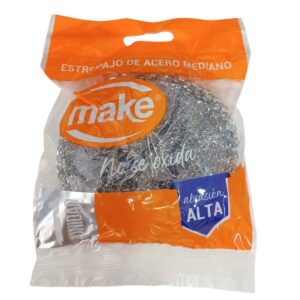 ESTROPAJO SIMIL PLATA MAKE