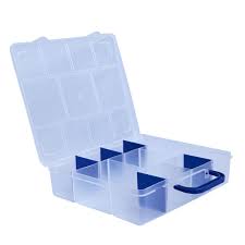 CAJA PLAST TULUM CRISTAL 11 DIV