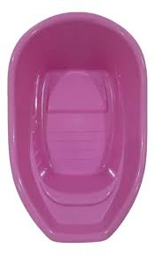 BAÑADERA DE BEBE ROSA 38LTS