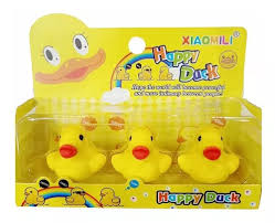 GOMA PATITO X3 HAPPY DUCK