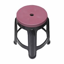 BANQUETA PLAST BICOLOR RED