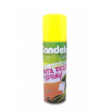 PINTA PELO COLOR AMARILLO 80GRS