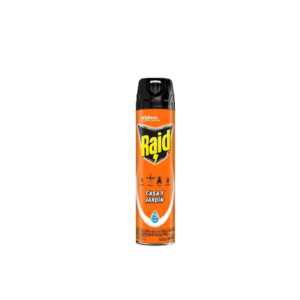 RAID INSECTICIDA CASA Y JARDIN 380CC