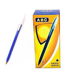 LAPICERA AZUL X50 ABC