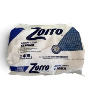 ZORRO LAVADO A MANO JA/ POLVO 400GRS