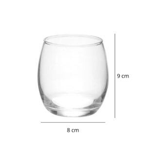 VASO VID MIKONOS 343CC WHISKY TRANSP