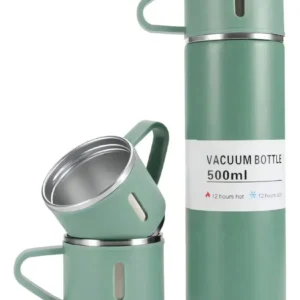 BOTELLA TERMICA 500ML FRIO/CALOR C/3 TAZAS