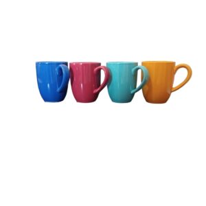 TAZA MUG COLORES PORCELANA