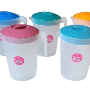 JARRA PLAST 4LTS C/ TAPA PASTEL