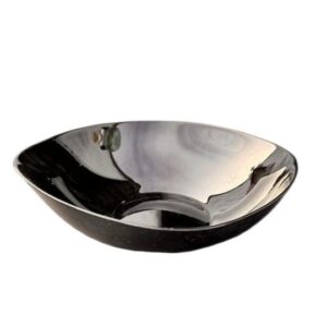 ENSALADERA CUADRADA NEGRA 25 CM