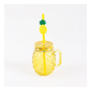 FRASCO VIDRIO 13X10X13CM FORMA ANANA