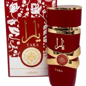 ARABE PERFUME LATTAFA YARA ROJO 50ML