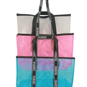 TOTE BAGS TRANSPARENTE 53X35CM