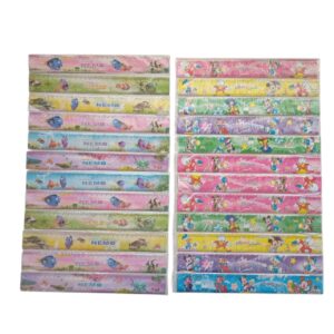 REGLA 30CM PERSONAJES X12