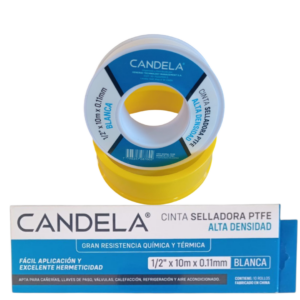 TEFLON 1/2 X 10 MTS ALTA DENSIDAD X10 UNIDAD