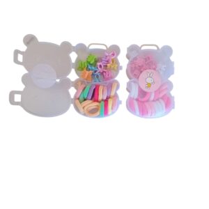 COLITAS HEBILLAS SURT CAJA FORMA OSO PVC