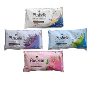 PLUSBELLE JABON 3 X 125GR-DIF. FRAGANCIAS