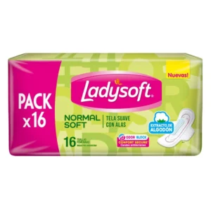 LADYSOFT X16 UNID. TOALLAS FEMENINAS