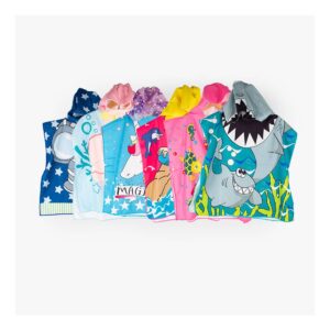 TOALLON BAÑO INFANTIL 120X60CM DSÑ DINO