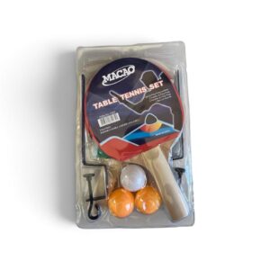 PING PONG SET PALETA, PELOTAS Y RED   MACAO