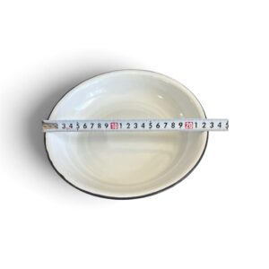 PLATO ENLOZ . HONDO 22 CM