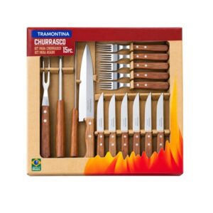 CUBIERTOS SET X15 PZ CHURRASCO AFA TRAMONTINA